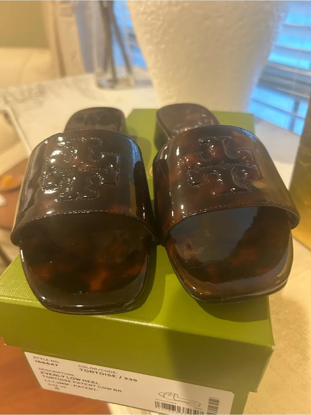 Tory Burch stylish tortoise